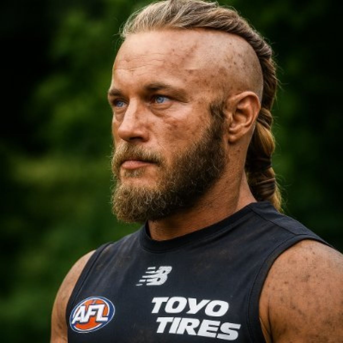 Ragnar Lothbrok, host of Never Surrender by The Squinters